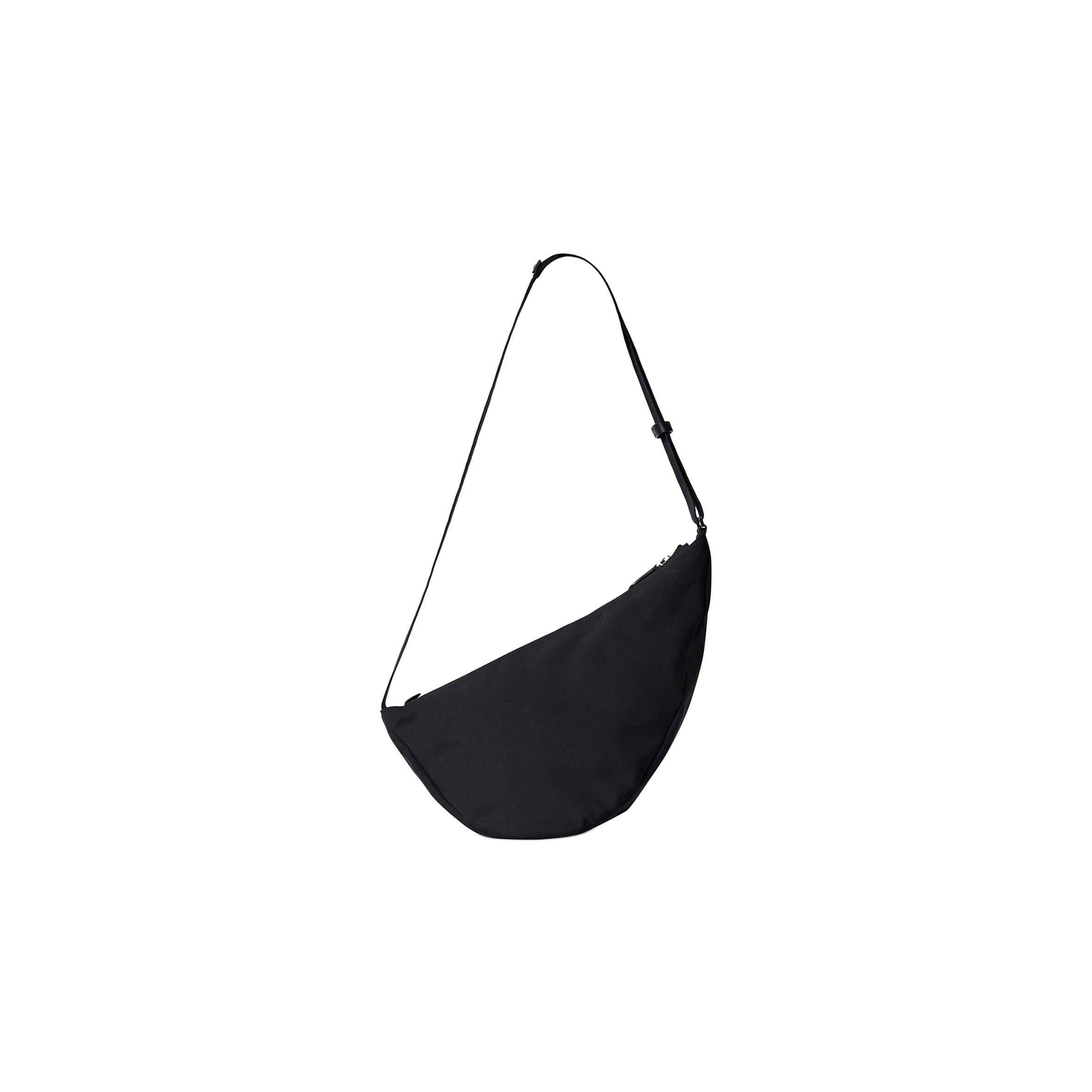 The R0w SLOUCHY BANANA BAG TWO IN NYLON BLACK W1304W256BLPL (34*20*21cm) Master Quality